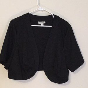 Dress Barn Black Shrug